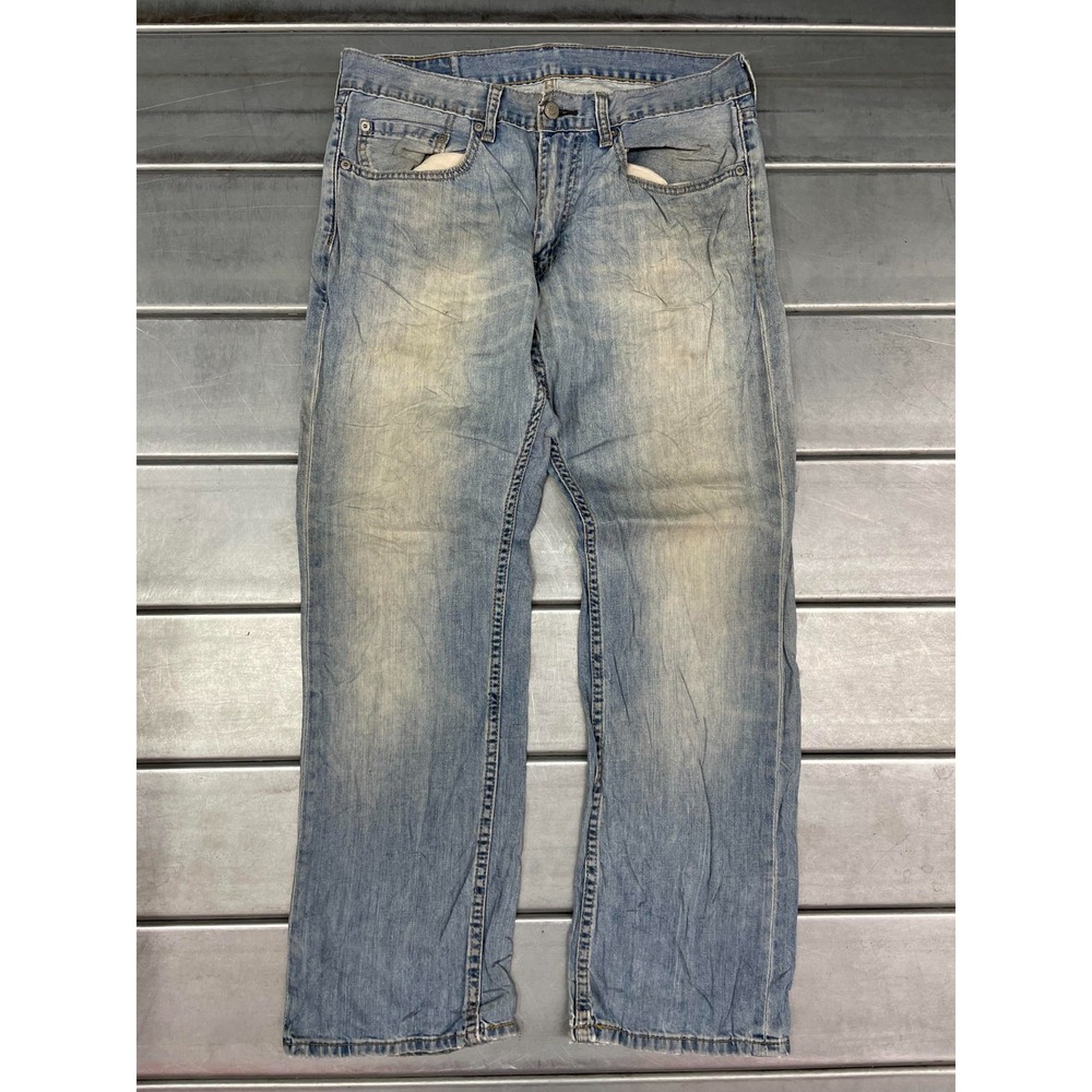 Levis 559 Jeans Mens 32X30 Blue Light Wash Denim Relaxed Straight 100% Cotton